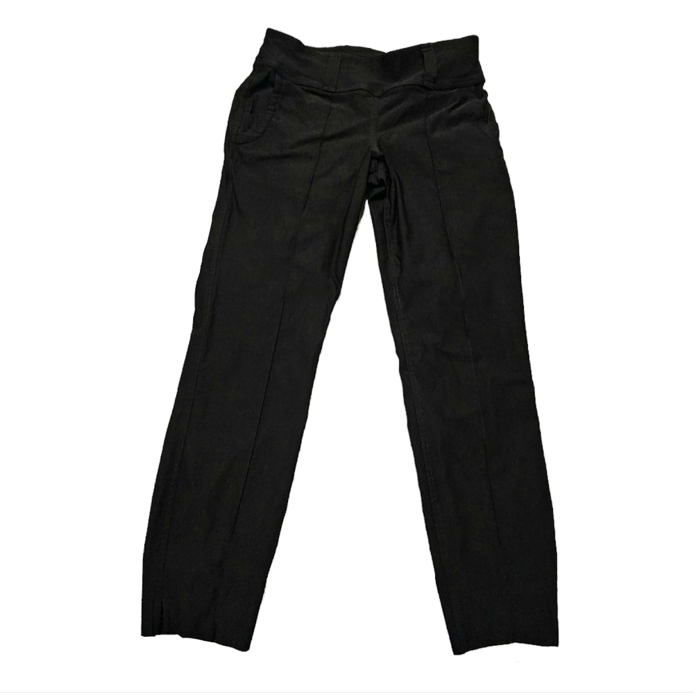Woman's Jofit Slimmer Crop Black Lightweight Pants